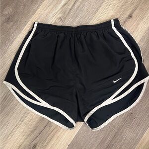 Nike Women's Black and White Athletic Shorts | Size Small